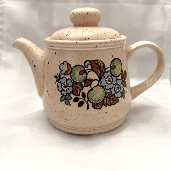Sadler England Retro 70s Stoneware Teapot 🌿 Adorable🌿 - Picture 1 of 6